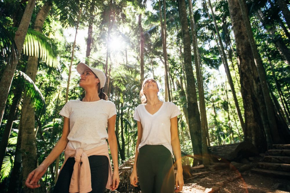 hinterland-women-on-walking-trail-under-trees